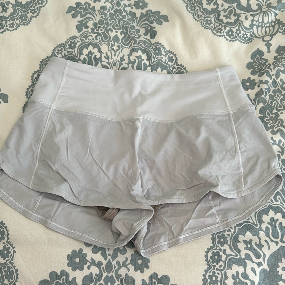 Lululemon speed shorts size 6 high rise